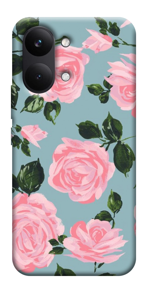 Чехол Розовый принт для Xiaomi Poco X8 Pro Max