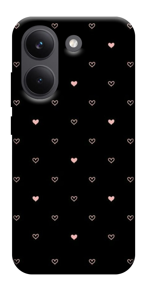 Чехол Сердечки для Xiaomi Poco X8 Pro