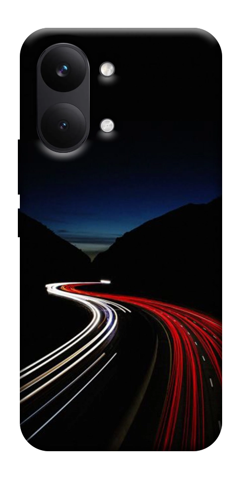 Чехол Красно-белая дорога для Xiaomi Poco X8 Pro Max