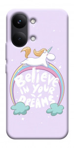 Чехол Believe in your dreams unicorn для Xiaomi Poco X8 Pro Max