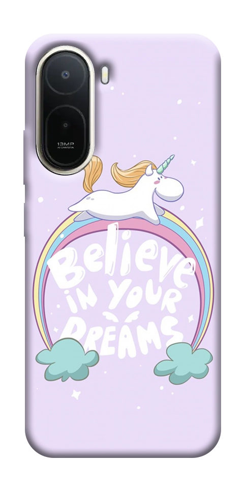 Чехол Believe in your dreams unicorn для Xiaomi Redmi A7 Pro 4G