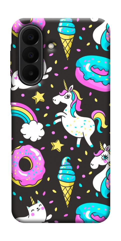 Чехол Паттерн единороги для Galaxy A27