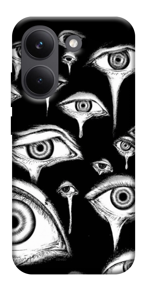 Чехол Поле глаз для Xiaomi Poco X8 Pro