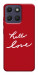 Чохол Hello love для Motorola Moto G17