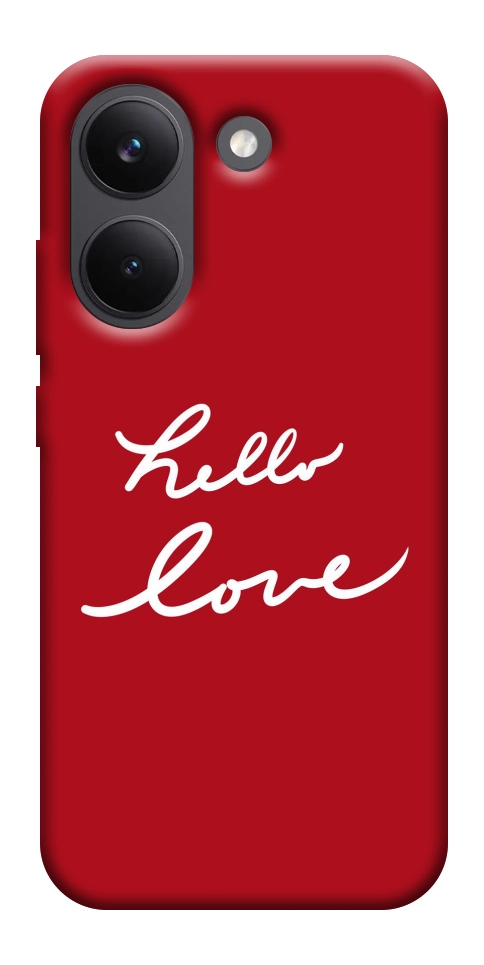 Чохол Hello love для Xiaomi Poco X8 Pro