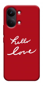 Чехол Hello love для Xiaomi Poco X8 Pro Max