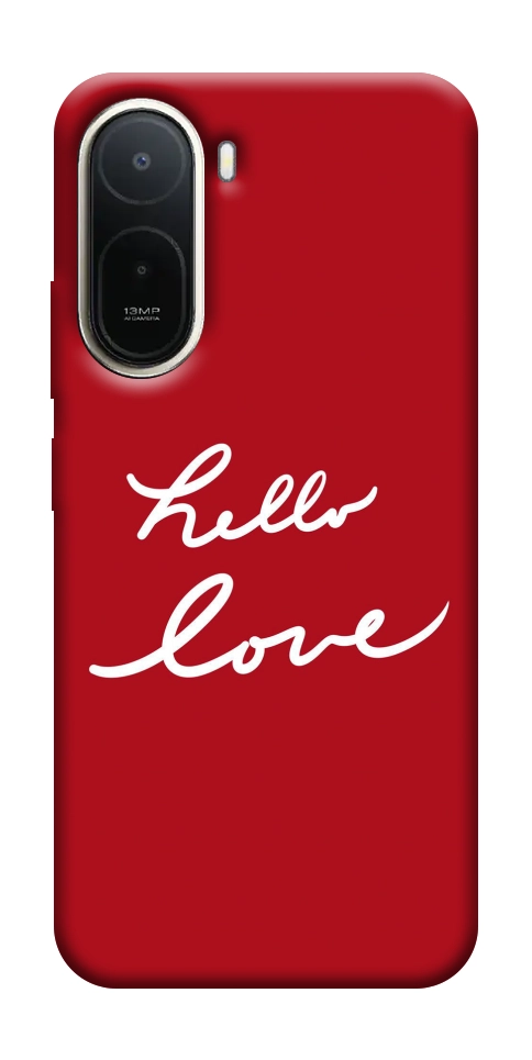 Чохол Hello love для Xiaomi Redmi A7 Pro 4G