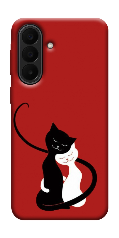 Чехол Влюбленные коты для Galaxy A27