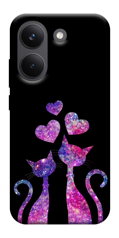 Чехол Космические коты для Xiaomi Poco X8 Pro
