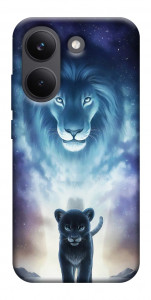 Чехол Львы для Xiaomi Poco X8 Pro