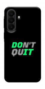 Чехол Don't quit для Galaxy A27