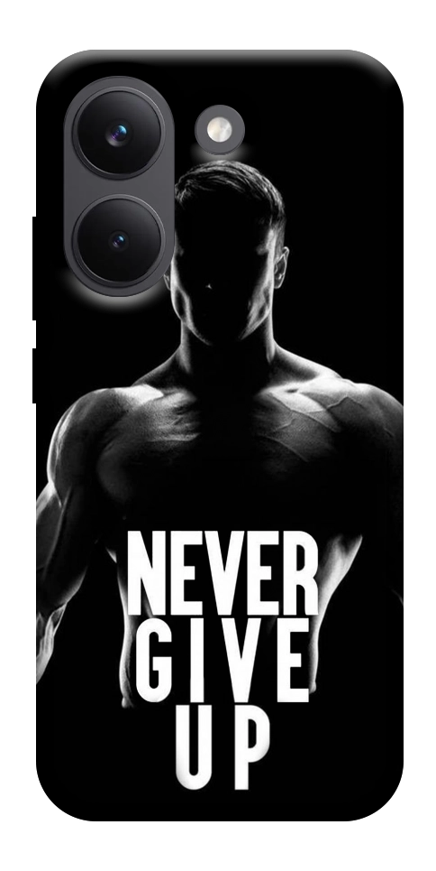 Чехол Never give up для Xiaomi Poco X8 Pro