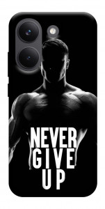 Чехол Never give up для Xiaomi Poco X8 Pro
