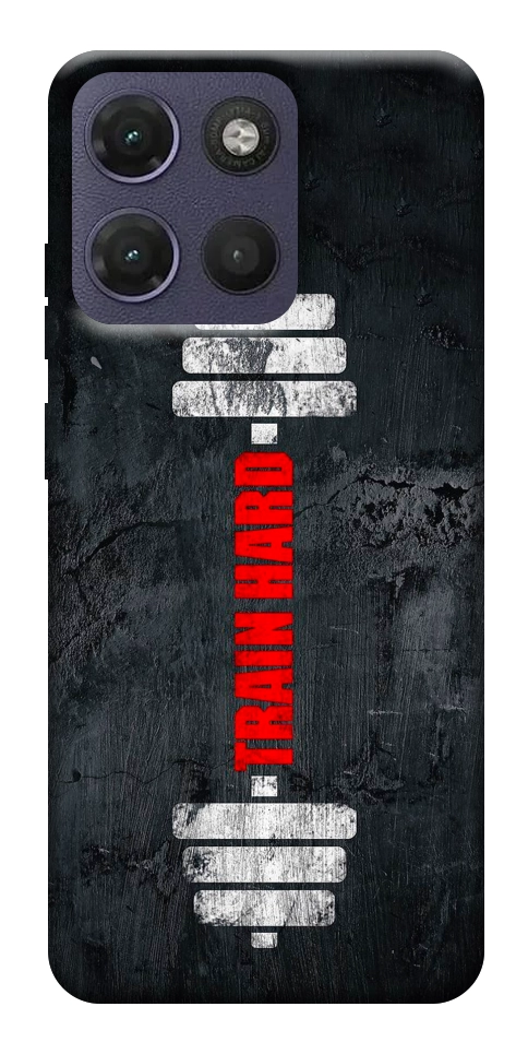 Чохол Train hard для Motorola Moto G17