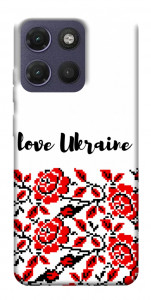Чохол Love Ukraine для Motorola Moto G17