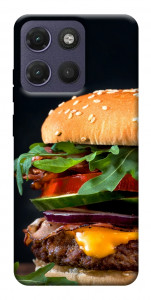 Чохол Бургер для Motorola Moto G17