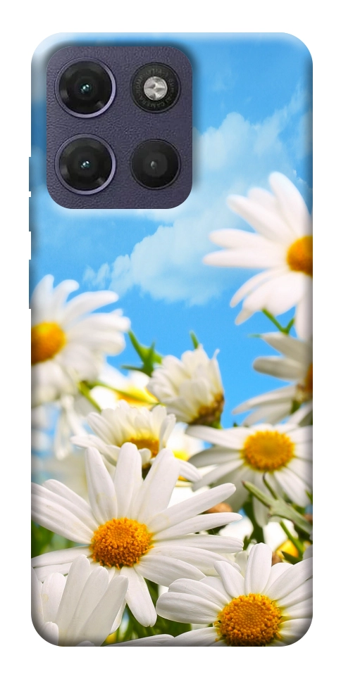 Чохол Ромашкове поле для Motorola Moto G17
