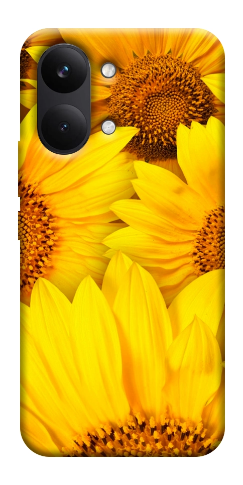 Чехол Букет подсолнухов для Xiaomi Poco X8 Pro Max
