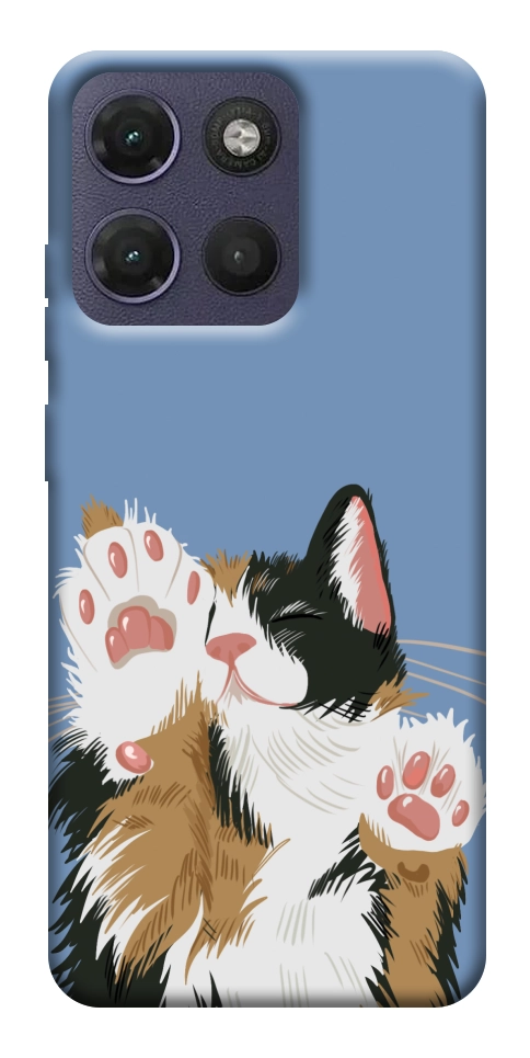 Чохол Funny cat для Motorola Moto G17