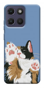 Чохол Funny cat для Motorola Moto G17