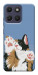 Чохол Funny cat для Motorola Moto G17