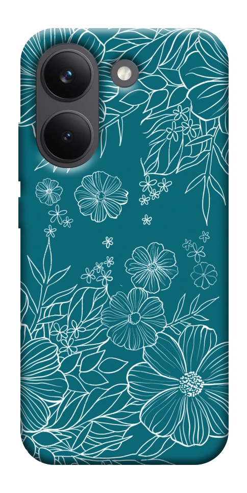 Чехол Botanical illustration для Xiaomi Poco X8 Pro