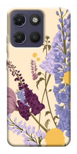Чохол Flowers art для Motorola Moto G17