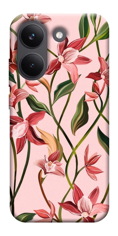 Чехол Floral motifs для Xiaomi Poco X8 Pro