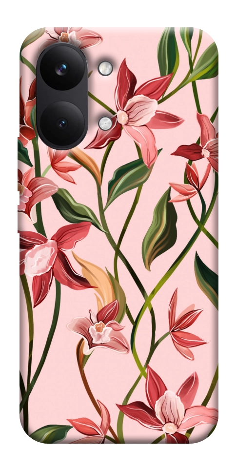 Чехол Floral motifs для Xiaomi Poco X8 Pro Max