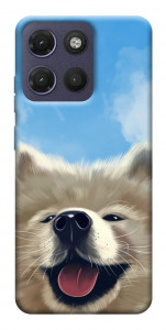 Чохол Samoyed husky для Motorola Moto G17