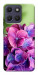 Чохол Мереживна гортензія для Motorola Moto G17