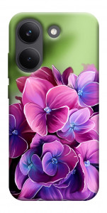 Чехол Кружевная гортензия для Xiaomi Poco X8 Pro
