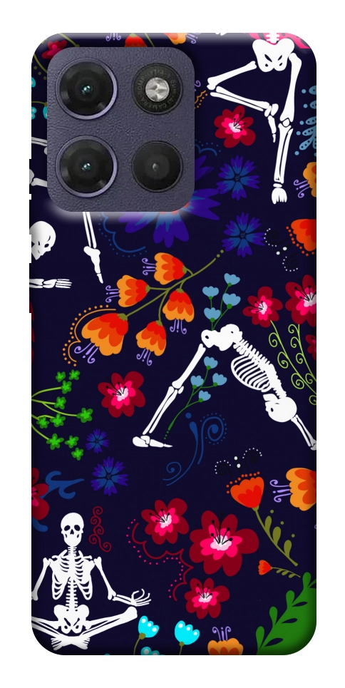 Чохол Yoga skeletons для Motorola Moto G17