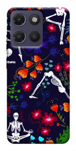 Чохол Yoga skeletons для Motorola Moto G17