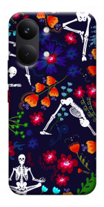 Чехол Yoga skeletons для Xiaomi Poco X8 Pro Max