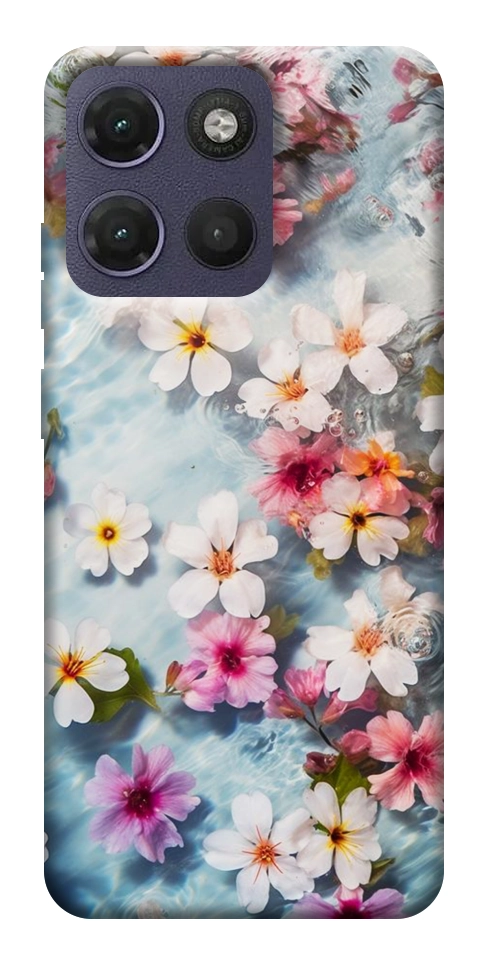 Чохол Floating flowers для Motorola Moto G17