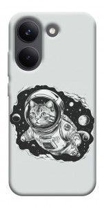 Чехол Кот космонавт для Xiaomi Poco X8 Pro