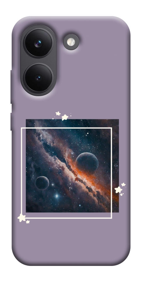 Чехол Космос в квадрате для Xiaomi Poco X8 Pro