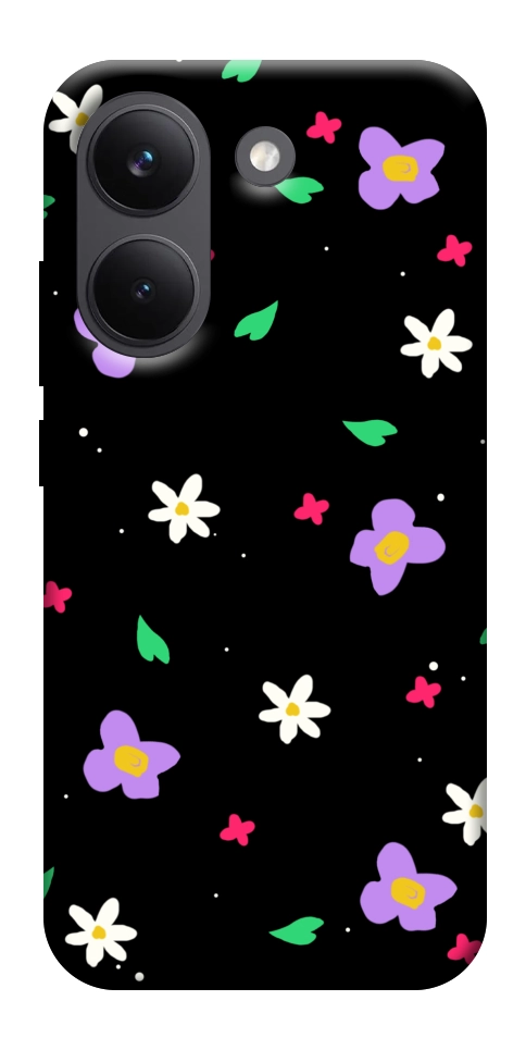 Чехол Цветы и лепестки для Xiaomi Poco X8 Pro