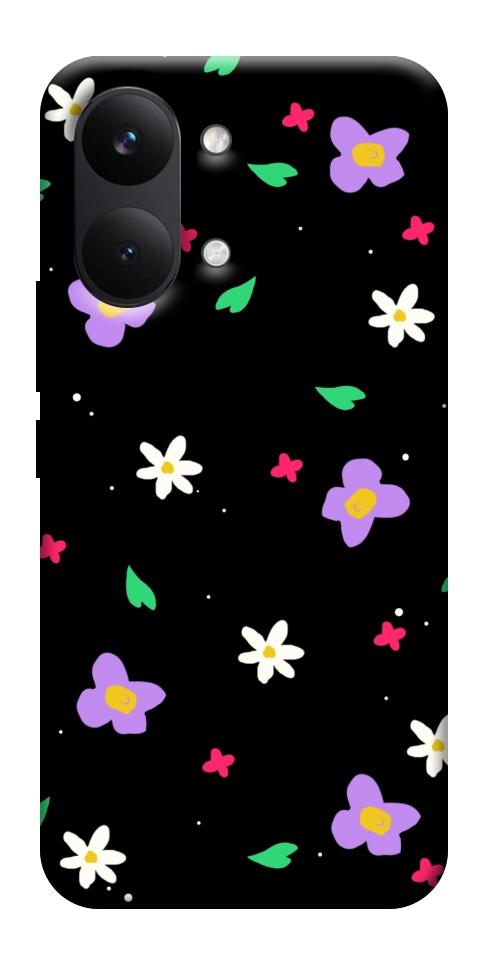 Чехол Цветы и лепестки для Xiaomi Poco X8 Pro Max