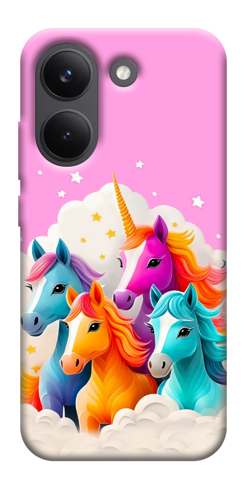 Чехол Пони в облаках для Xiaomi Poco X8 Pro