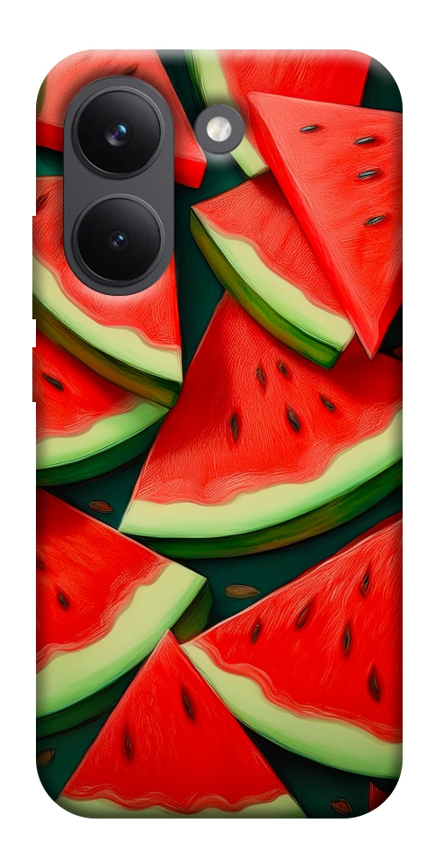 Чехол Скибки арбуза для Xiaomi Poco X8 Pro