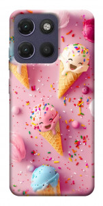 Чохол Веселе морозиво для Motorola Moto G17