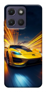Чохол Yellow Porsche для Motorola Moto G17