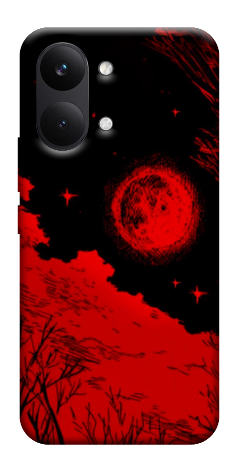 Чехол Кровавый закат солнца для Xiaomi Poco X8 Pro Max