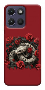 Чохол Roses snake для Motorola Moto G17