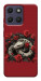 Чохол Roses snake для Motorola Moto G17