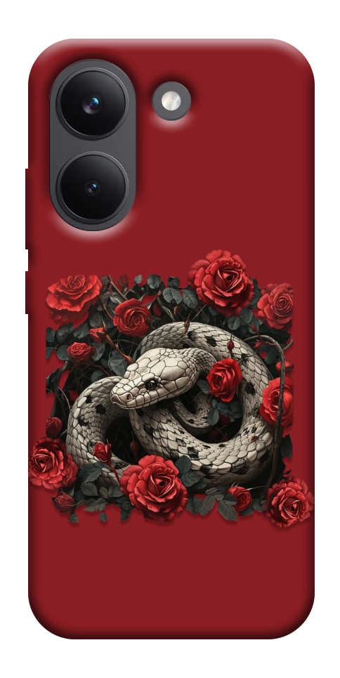 Чехол Roses snake для Xiaomi Poco X8 Pro