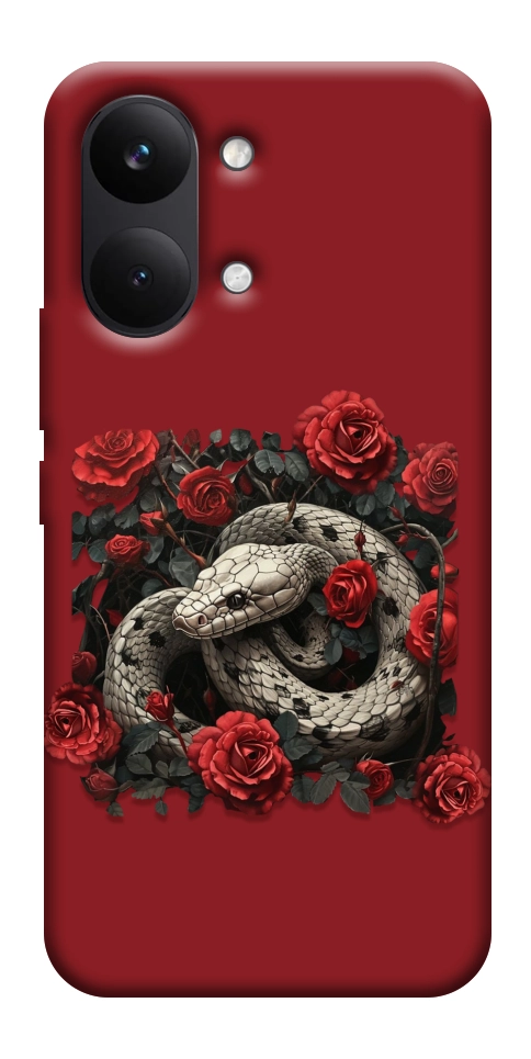 Чехол Roses snake для Xiaomi Poco X8 Pro Max