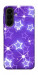Чехол Purple sparkles для Galaxy A27
